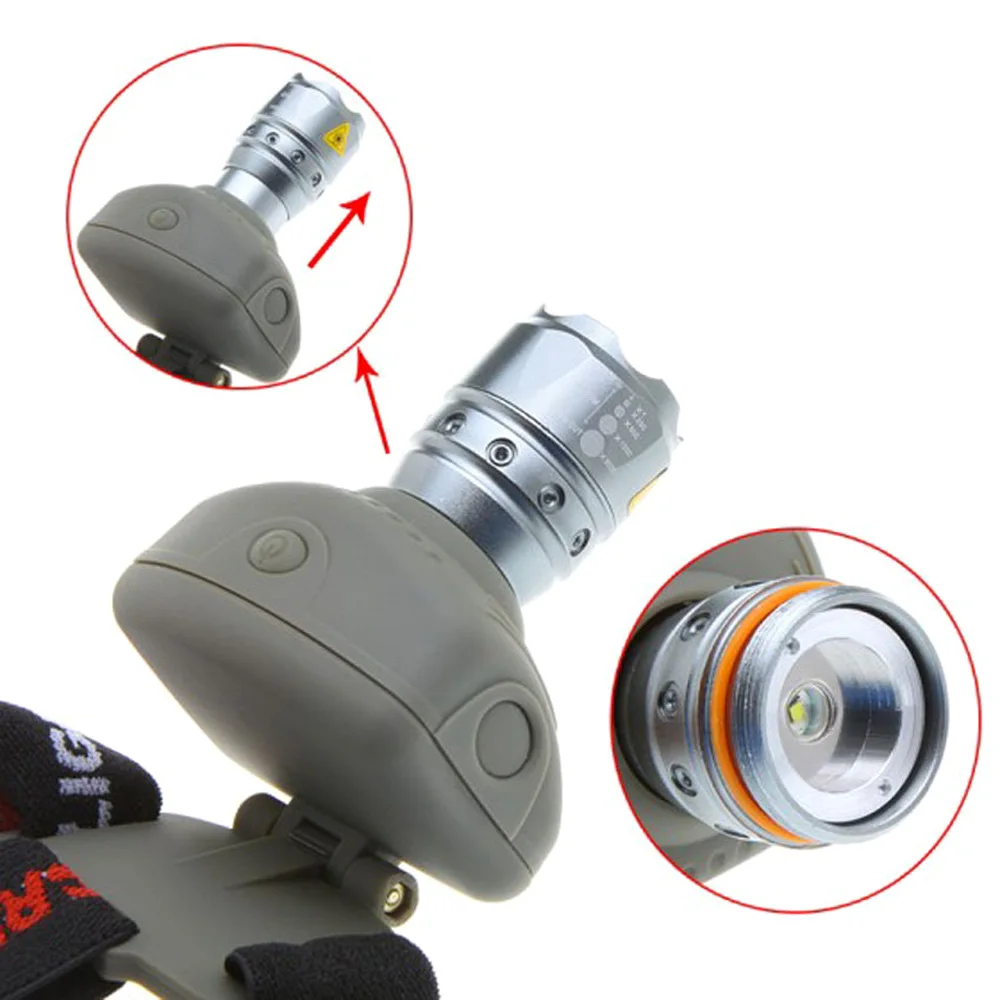 Head Telescopic Led Bright Aluminum Light Zooming For Lighting Outdoor Whitegray Waterproof Alloy Tk17 HeadlampPortable Super 3lJKTF1c