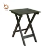 Antique Wood Fold Up Side Table