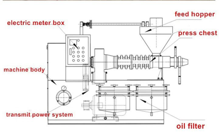 Automatic Safflower Fish Oil Extraction Machine Soyabean Oil Pressing ...