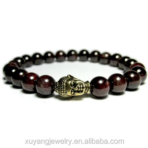 red garnet bracelet