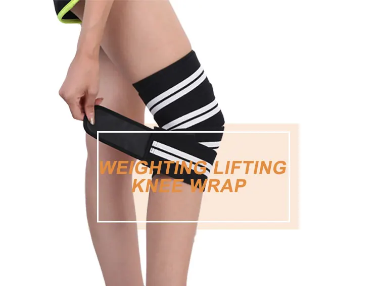 High Elastic Knee Compression Bandage Wraps,Support For Legs,Thighs