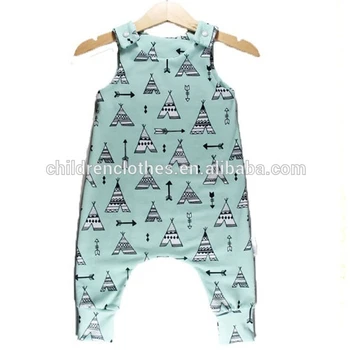 harem romper baby