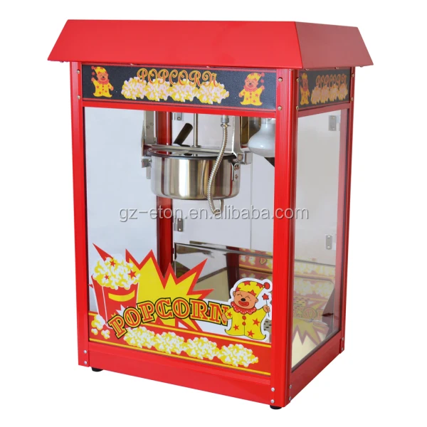 8 oz popcorn machine with cart