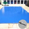 hot selling double water tubes for latest winter knitted pool safety head cover weights for winter swimming pool