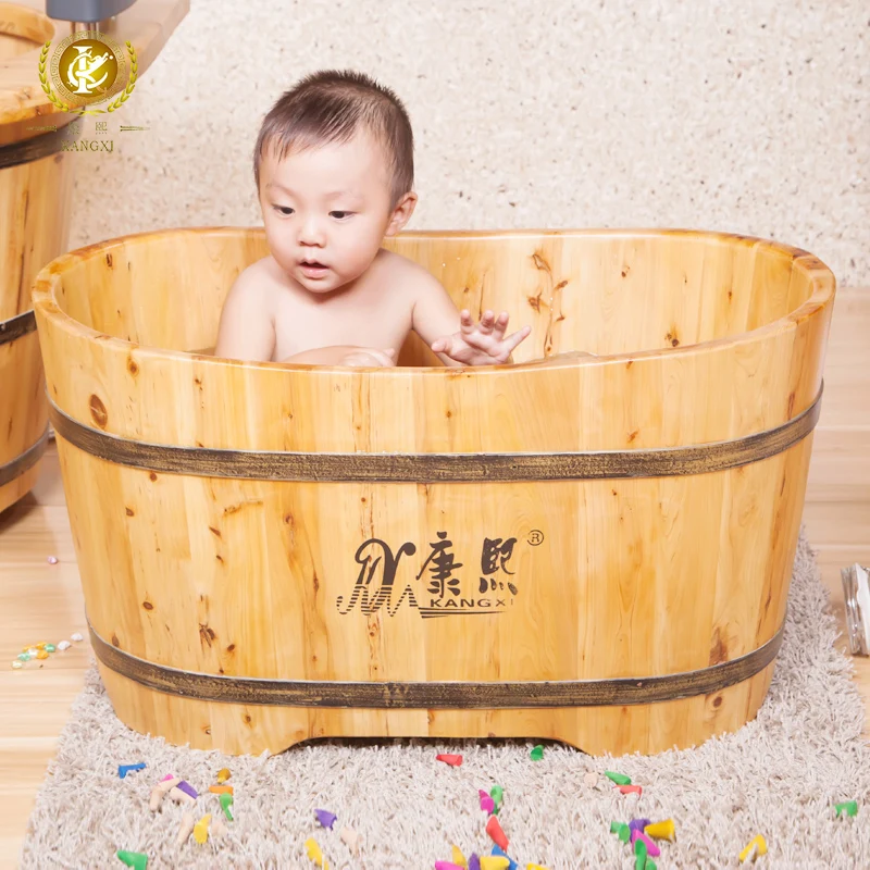 Wooden Baby Bath Tub
