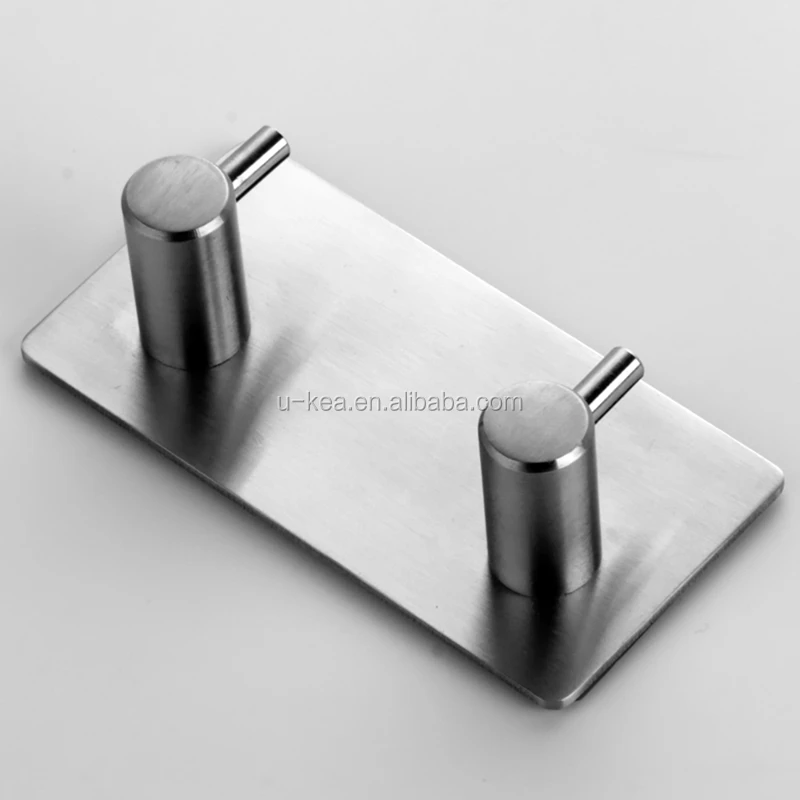 Sus304 Stainless Steel Self 3m Adhesive Hook Bathroom Shower Robe
