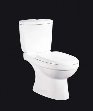 factory wholesale price Africa style ceramic washdown two-piece closet bathroom toilet wc 664