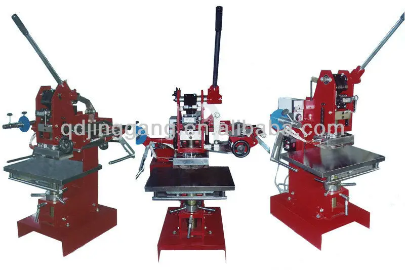 Tj1e Hand Operated Hot Stamping Embossing Machine For Tag Buy Hot