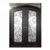 Wrought Iron Door With Graceful Scrollwork From China Supplier