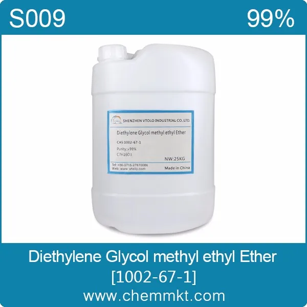 High Purity Diethylene Glycol Methyl Ethyl Ether/demee/dgeme/dgmee