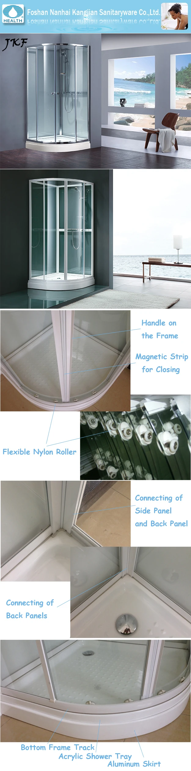 Complete Free Standing Dubai Shower Enclosure Cabin Room Cubicle Buy