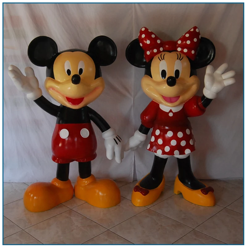 life size mickey mouse statue