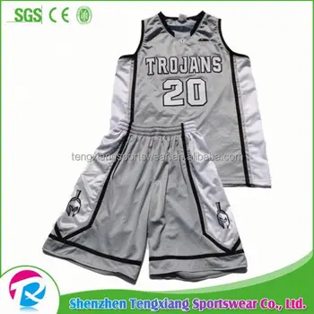 grey and white basketball jersey