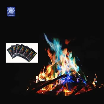 10g 15g 25g Mystical Fire Powder No Firework Color Flame Colorant Changer Colora