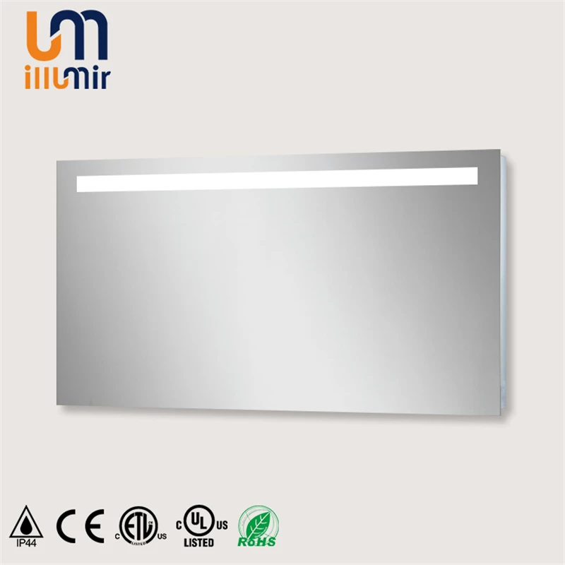 Intelligent Regular Frosted Fashion Design With Lights Around The Edge Lighted Dressing Room Bathroom Mirror Smart