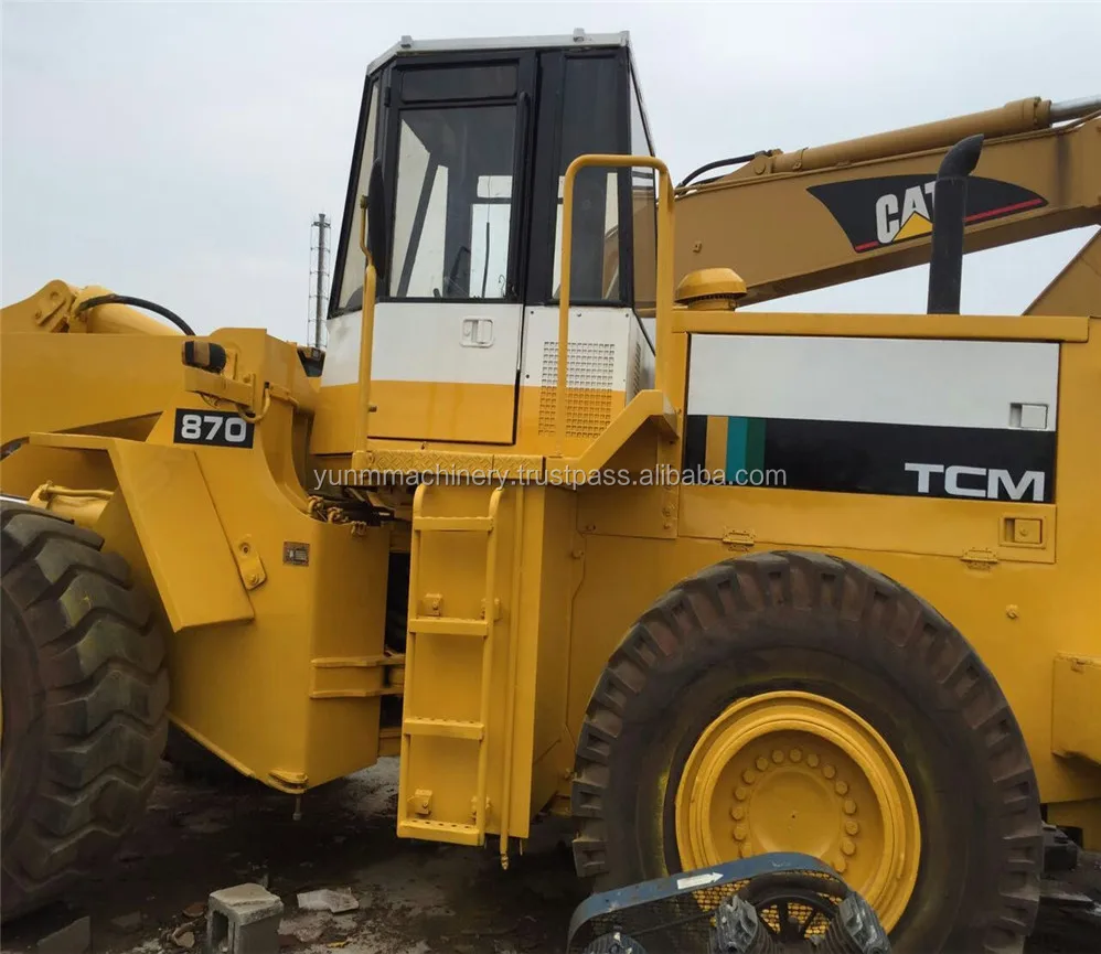 Used Tcm 870 Wheel Loader From Japan Good Condition Buy Used Loaders