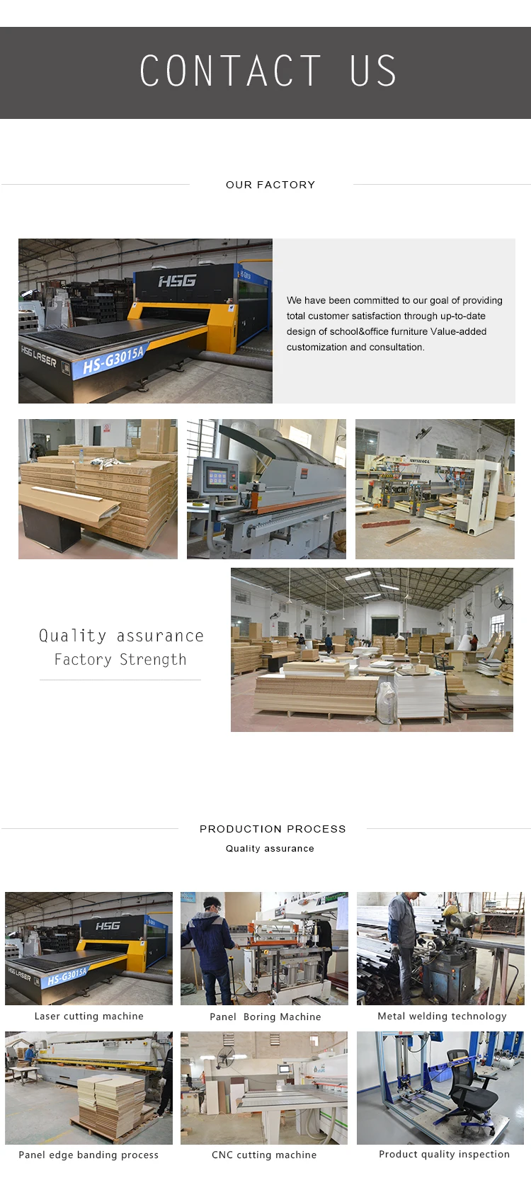 Office Furniture Workstations With 4 Person Set Office