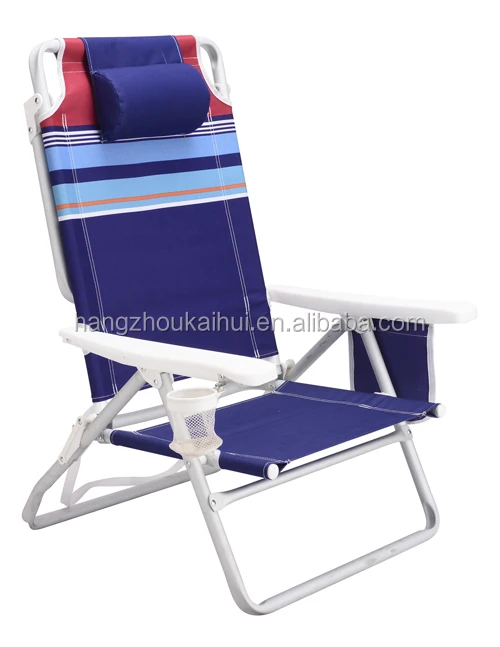 Rust-proof Aluminum Backpack Beach Chair,Folding Ultra-light With