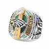 Championship ring gold silver coating eagle sports rings alloy jewelry