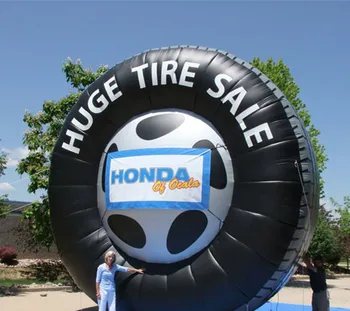 inflatable tire float