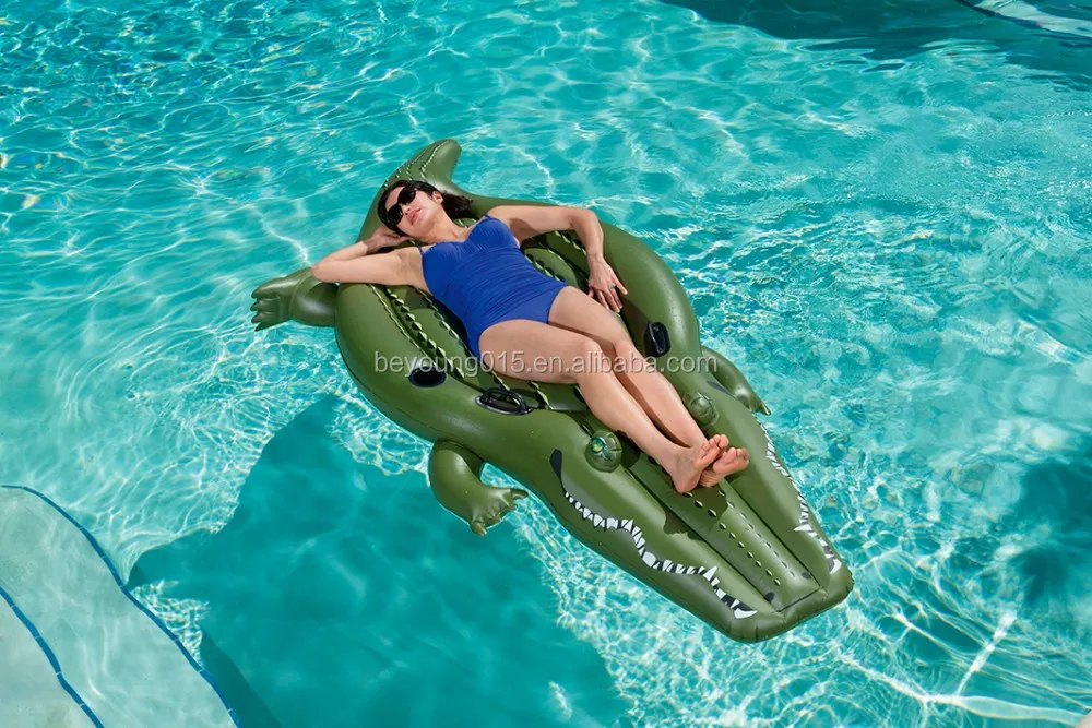 crocodile floatie