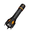 Sunreal Self defense multi function powerful Outdoor Fishing Hunting Torch Military Tactical Emergency Flashlight Knife
