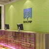 Self-adhesive Waterproof Brick Wall Paper Office 3d Modern Wallpaper
