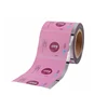 Wholesale food packaging custom design pattern colored heat pe shrink film for sale