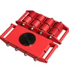 6 ton roller skate Loading trolley machinery moving trolley