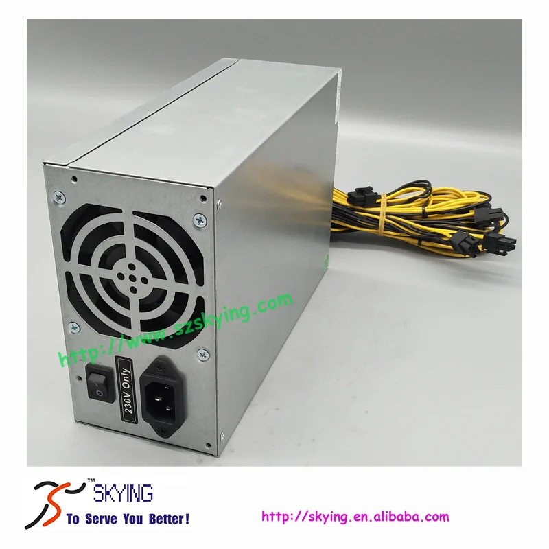 1600W ETH Miner PSU Mining Ethereum ZCash Mining Machine Mining Power Supply