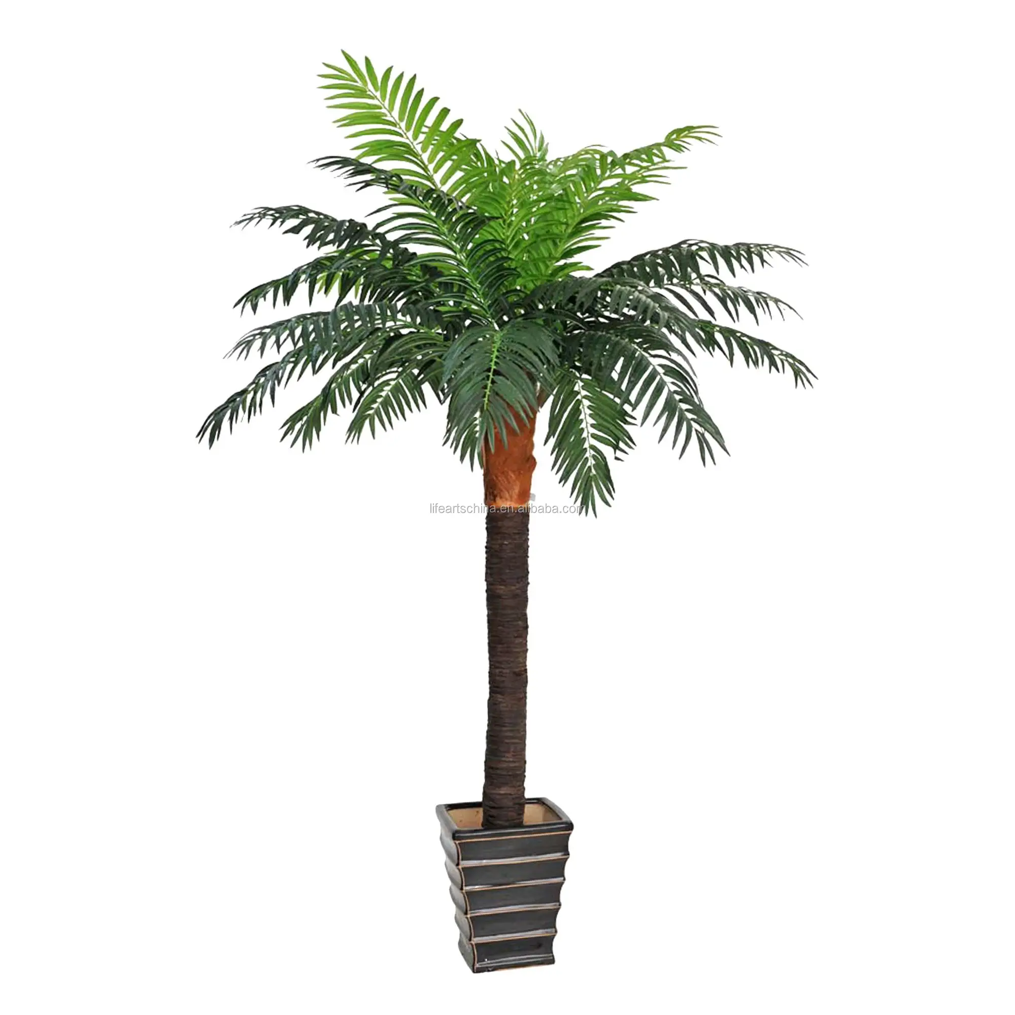 Artificial Plant 213cm New Areca Palm Tree Plastic Palm Buy Artificial Plant Palm Tree Plastic Palm Product On Alibaba Com