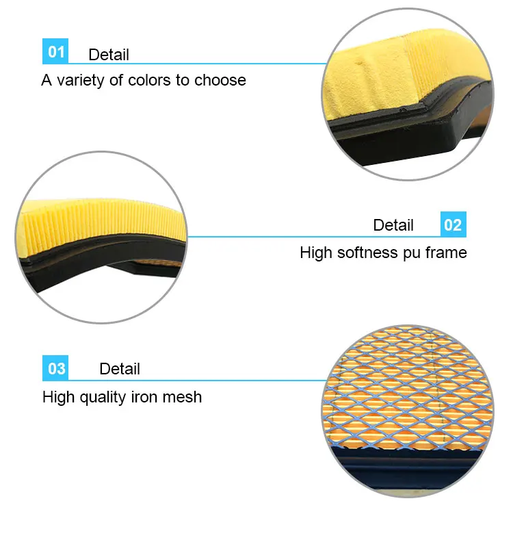 plastic air filter mesh for Jeep diesel generator auto accessories PA1149