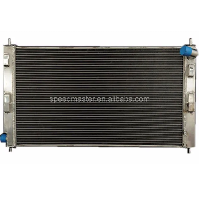 2-ROW DUAL CORE ALUMINUM RACING RADIATOR FOR 24-27 MODEL-T BUCKET FORD ENGINE