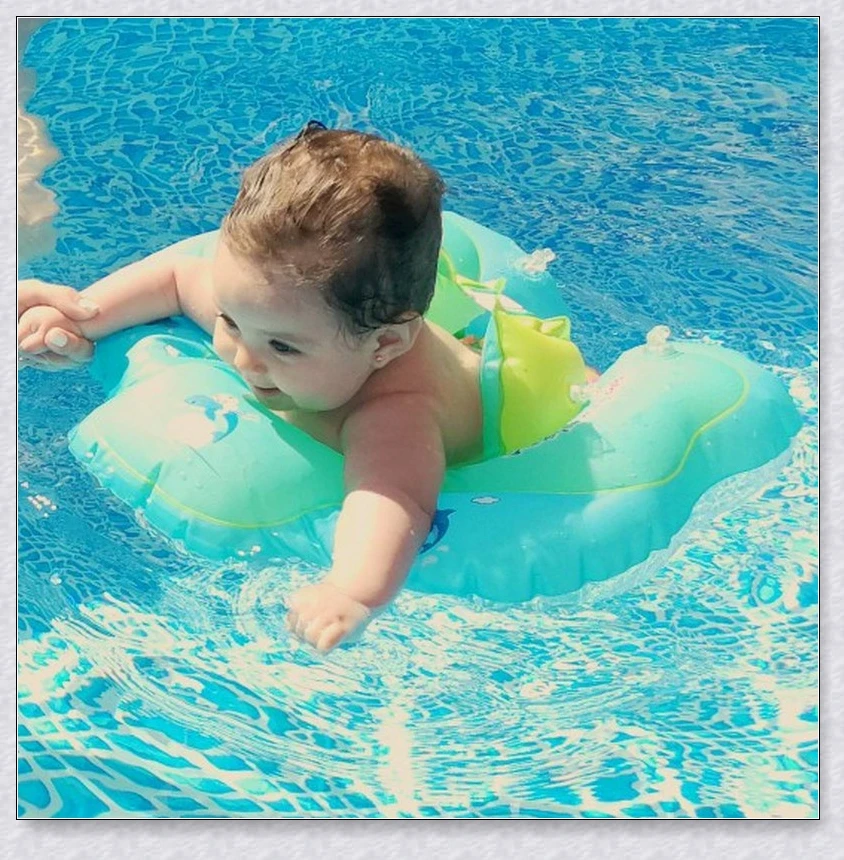 Baby swimming Ring Inflatable Infant Armpit Floating Kids Swim Pool Accessories Circle Bathing Inflatable Double Raft Rings