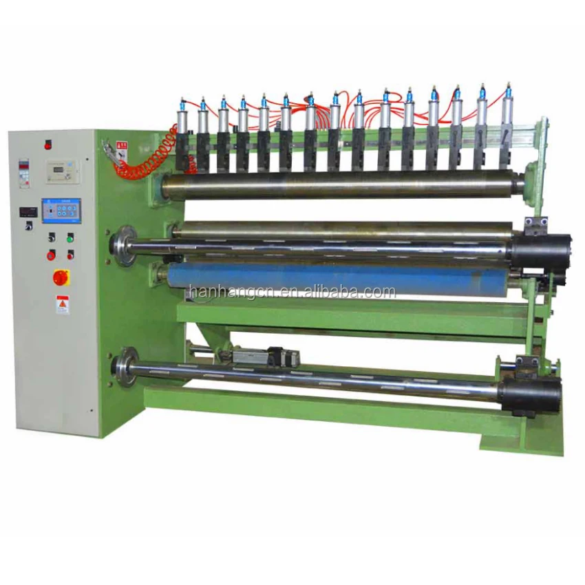 Abrasive Jumbo Roll Slitter Machine For Abrasive Cloth Jumbo Rolls