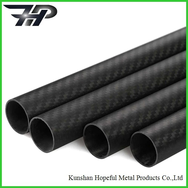 3k Twill/plain Glossy/ Matt Carbon Fiber Pipes,Carbon Fiber Tubing