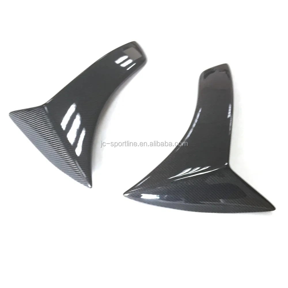 W205 Carbon Fiber Fender Aero Fin Trim For Mercedes Ben Z Standard