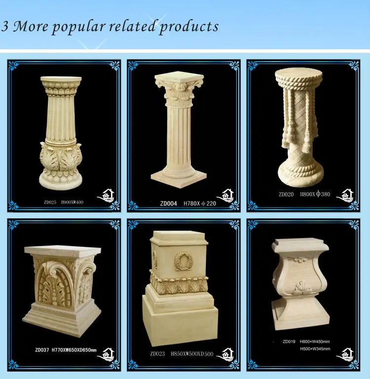 Roman Square Pillar Design Buy Roman Square Pillar Design,Antique