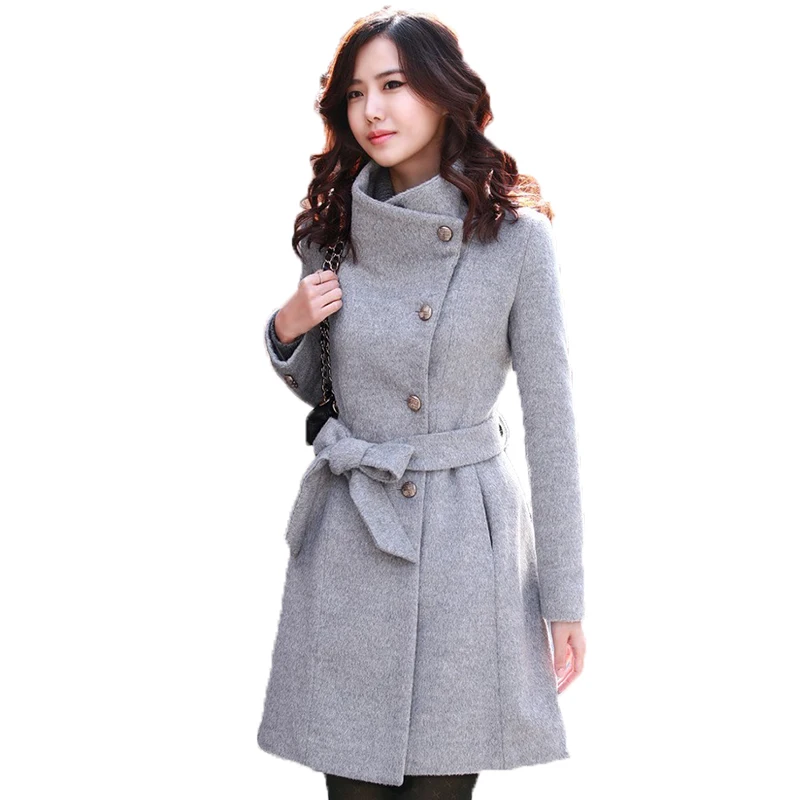 Woolen Cotton Winter Jackets Women Coats Jackets 2015