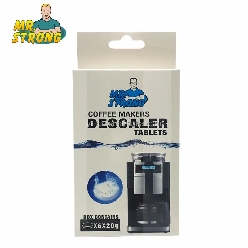 ACTIVE Coffee Maker Cleaner Tablets - Descales & Deep Cleans