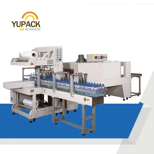 Bottle Arrangement Type Sleeve Shrink Wrapping Tunnel Machine With PE Film