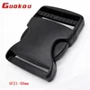 Wholesale 50MM plastic side quick release web belt buckle backpack clip