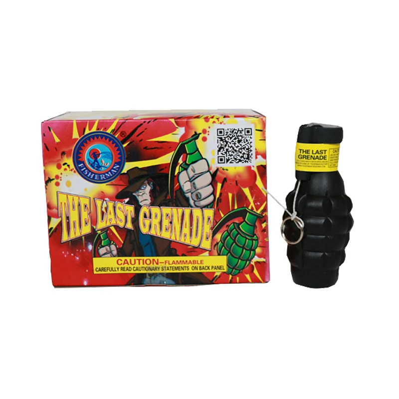 High quality daytime color smoke granade fireworks from Chinese liuyang factory