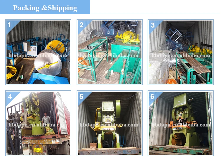 High speed razor wire production machine