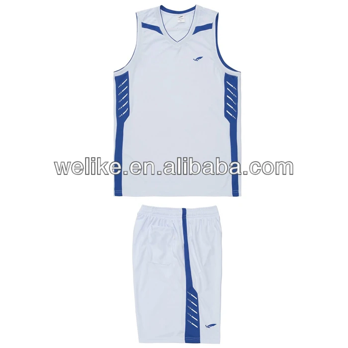 Desain Jersey Basket Putih