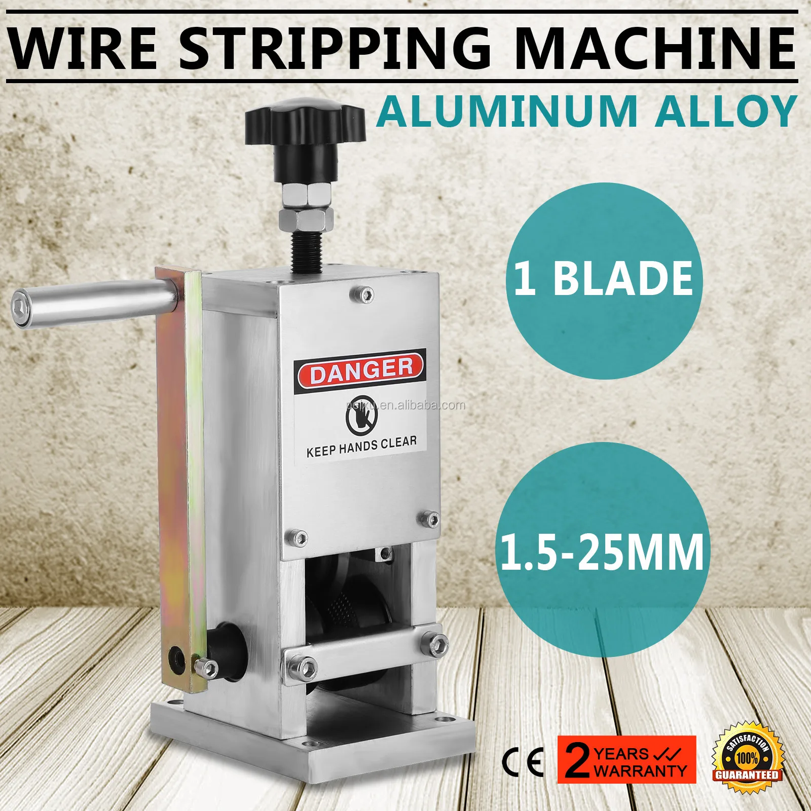 EU Free Shipping 1.5-25 mm Copper Wire Stripping Machine Cable Stripper  Scrap Metal Recycle Tool