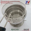 Custom deep drawing process of frying pan internal wire drawing 304 DQ fryer