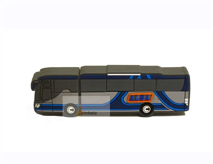 Promotion gifts sticks Customized car taxi school bus Shape usb flash drive PVC USB Drive - ANKUX.COM