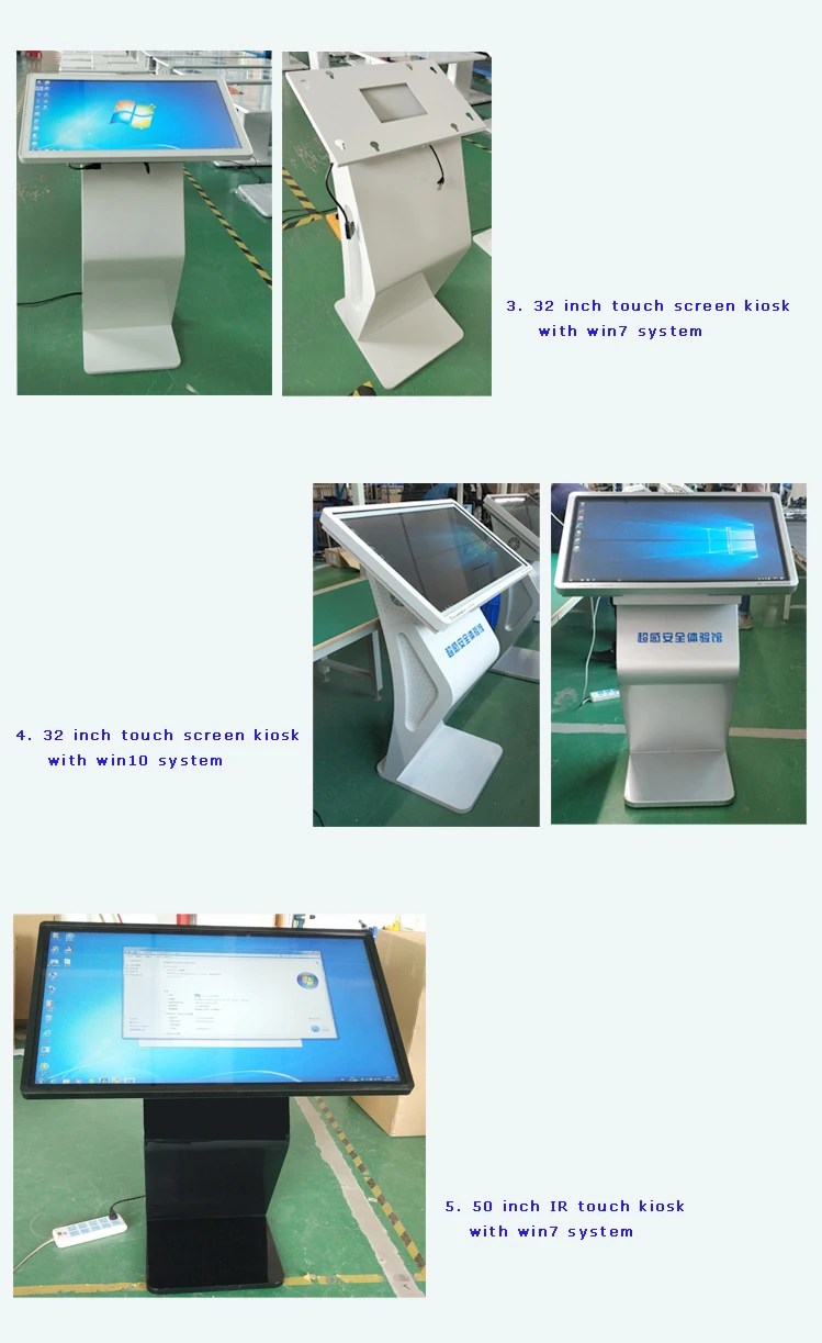 K shape kiosk 2