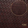 New fashion bonded cowhide leather fabric with special print